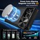 GIVELOT Magnetic for iPhone 16 Pro Case Slide Camera Cover Compatible with Magsafe Kickstand Military Grade Protection Shockproof Rugged Case for iPhone 16 ProBlack