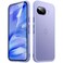 JETech Matte Case for Google Pixel 9a 63Inch 2025 Frosted Translucent Back Protective Slim Phone Cover AntiFingerprints Iris