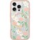 OtterBox iPhone 16 Pro Symmetry Series Clear Case Peachy Bloom Pink UltraThin Sleek iPhone Case Floral iPhone Case