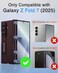 STORMTAL for Samsung Galaxy Z Fold 7 Case with Hinge Protection Builtin Screen Protector Adjustable Kickstand Shockproof Slim Fit Allinclusive Protective Phone Cover for Galaxy Z Fold 7 2025