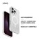 UNIQ LP Xtreme iPhone 16 Pro Max Case Frost Clear AntiFingerprint Airlite Corners Magnetic Charging Phone Case