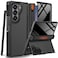 NINKI for Samsung Galaxy Z Fold 7 Case with S Pen Holder Stylus and Invisible KickstandBuilt in Privacy Screen Protector and Hinge Phone Cover for Samsung Z Fold 7 Case with Slim S Pen Slot Black