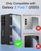 STORMTAL for Samsung Galaxy Z Fold 7 Case with Hinge Protection Builtin Screen Protector Adjustable Kickstand Shockproof Slim Fit Allinclusive Protective Phone Cover for Galaxy Z Fold 7 2025