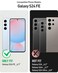 Poetic Guardian Case for Samsung Galaxy S24 FE 5G 20 FT MilGrade Drop Tested Builtin Screen Protector Work with Fingerprint ID FullBody Rugged Shockproof Protective Cover Case PinkClear