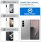 VEGO for Galaxy Z Fold 7 Case with Belt Clip Holster 360Ring Magnetic Kickstand Camera Cover Front Screen Protector Hinge Protection Shockproof Armor Case for Samsung Z Fold 7 Black