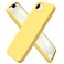 ORNARTO Compatible with iPhone 17e Case and for iPhone 16e Case 61 Liquid Silicone 3 Layers Full Covered Soft Gel Rubber Shockproof Cover Protective Phone Cases for 16e 17eYellow