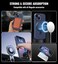 Vanxiliiy Compatible with iPhone 14 Case with Stand Slim Premium Liquid Silicone Phone Cases for iPhone 14 61 Compatible with MagSafe Magnetic Ring Kickstand Case Full Camera Protection Dark Blue
