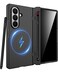 Miimall for Samsung Galaxy Z Fold 7 Case with S Pen S Pen Holder Builtin Privacy Screen Compatible with MagSafe Magnetic Hinge Protection Shockproof Matte Case for Z Fold 7 Black