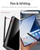 Miimall for Samsung Galaxy Z Fold 7 Case with S Pen S Pen Holder Builtin Privacy Screen Compatible with MagSafe Magnetic Hinge Protection Shockproof Matte Case for Z Fold 7 Black