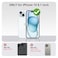 Yeddabox for iPhone 15 Case Cute Striped Phone Case Soft TPU Slim Shockproof Phone Cover for Women Girls Pink