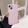 inewateri Compatible with iPhone 16 Case with Cute Fashion Polka Dot Aesthetics Design Simple Case for Soft TPU Slim Protection Case for iPhone 16Pink