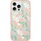 OtterBox iPhone 16 Pro Max Symmetry Series Clear Case Peachy Bloom Pink UltraThin Sleek iPhone Case Floral iPhone Case