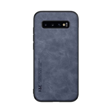 Kepuch Silklike Case for Samsung Galaxy S10 Cover Bumper Builtin Metal Plate for Samsung Galaxy S10 Blue