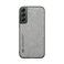 Kepuch Silklike Case for Samsung Galaxy S22 Cover Bumper Builtin Metal Plate for Samsung Galaxy S22 Gray