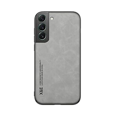 Kepuch Silklike Case for Samsung Galaxy S22 Cover Bumper Builtin Metal Plate for Samsung Galaxy S22 Gray