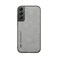 Kepuch Silklike Case for Samsung Galaxy S22 Cover Bumper Builtin Metal Plate for Samsung Galaxy S22 Gray