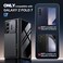 TONGATE Wallet for Z Fold 7 Case with Privacy Screen Protector 4Card HolderAnti Spy Builtin Large Stand Slide Camera Cover Z7 Shockproof Phone Case for Samsung Galaxy Z Fold 7 2025 8 Black