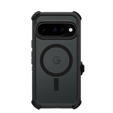 OtterBox Defender Series Pro XT Case with Pixelsnap for Google Pixel 10 Pixel 10 Pro Dark Side Black