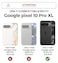 Dexnor for Google Pixel 10 Pro XL Case with Slide Camera Cover 2 Front Frames Builtin Screen Protector Kickstand FullBody Shockproof Protective Cover Rugged Bumper CasesBlack2025