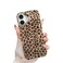 inewateri Compatible for iPhone 16 Case with Cute Cheetah Leopard Print Retro Aesthetics Design Soft Slim TPU Shockproof Protective Bumper Glitter Shiny Phone CoverGold