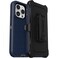 OtterBox Defender Series Screenless Edition Case for iPhone 14 Pro Only Holster Clip Included Microbial Defense Protection NonRetail Packaging Blue Suede Shoes