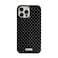 inewateri Compatible with iPhone 16 Pro Case with Cute Fashion Polka Dot Aesthetics Design Simple Cases for Soft TPU Slim Protection CoverBlack