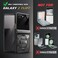 TONGATE 360 Spin Magnetic Stand for Z Flip 7 Case with Privacy Screen Protector Compatible with Magsafe Anti Spy FullBody Shockproof Samsung Galaxy Z Flip 7 Case with Hinge Protection Black