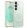 JETech Magnetic Case for Samsung Galaxy S25 5G Compatible with MagSafe Translucent Matte Back Shockproof Phone Cover Mint