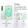 JETech Magnetic Case for Samsung Galaxy S25 5G Compatible with MagSafe Translucent Matte Back Shockproof Phone Cover Mint