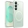 JETech Magnetic Case for Samsung Galaxy S25 5G Compatible with MagSafe Translucent Matte Back Shockproof Phone Cover Mint