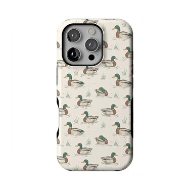 Casely iPhone 16 Pro Case The Boyfriend Collection Mallard Co Bold Protective Design Compatible with MagSafe