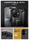 SUPCASE for iPhone 17 Case with Camera Control Button Unicorn Beetle Pro Builtin Kickstand Screen Protector MilitaryGrade Protection Full Body Heavy Duty Phone Case Black
