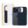 Armor Leather Magnetic Case for iPhone 15 Pro Max Marine Blue