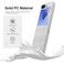 BonYonka Case for Samsung Galaxy Z Flip 6 Hard PC Slim Fit Bumper Case AntiScratch Shockproof Protective Phone Cover White