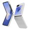 BonYonka Case for Samsung Galaxy Z Flip 6 Hard PC Slim Fit Bumper Case AntiScratch Shockproof Protective Phone Cover White