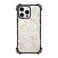 CASETiFY Bounce Case for iPhone 16 Pro Max Shockproof 213 ft 6X Military Grade Drop ProtectionCompatible with Magsafe Eleanor Clear Black