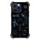 CASETiFY Bounce iPhone 15 Pro Max Case Iron Man CoLab 6X Military Grade Drop Tested 213ft Drop ProtectionCompatible with Magsafe Iron Man Blue Print Tech Blue Clear Black