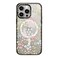CASETiFY Impact iPhone 15 Pro Max Case 4X Military Grade Drop Tested 82ft Drop ProtectionCompatible with Magsafe Flower Prints Eleanor by Ivory Paper Co Clear Black