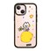 CASETiFY Impact iPhone 13 Mini Case 66ft Drop Protection Bun in Space Clear Black