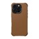 CASETiFY BioVeg iPhone 16 Pro Faux Leather Case Textured 49ft Drop ProtectionCompatible with Magsafe Tan