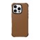 CASETiFY BioVeg iPhone 16 Pro Faux Leather Case Textured 49ft Drop ProtectionCompatible with Magsafe Tan
