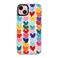 CASETiFY Clear iPhone 15 Plus Case Not Yellowing 66 ft 3X Military Grade Drop ProtectionCompatible with Magsafe Clear Polka Daub Hearts Clear