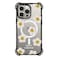 CASETiFY Bounce iPhone 15 Pro Max Case 6X Military Grade Drop Tested 213ft Drop ProtectionCompatible with Magsafe Flower Prints Daisy by Katies Collective Clear Black