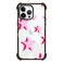 CASETiFY Ultra Impact iPhone 14 Pro Max Case 5X Military Grade Drop Tested 115ft Drop Protection Triple Stars Glossy Black