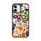 CASETiFY Impact Case for iPhone 16 Plus Slim 82 ft 4X Military Grade Drop ProtectionWireless Charging Compatible Fruit Stickers Clear Black