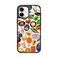 CASETiFY Impact Case for iPhone 16 Plus Slim 82 ft 4X Military Grade Drop ProtectionWireless Charging Compatible Fruit Stickers Clear Black