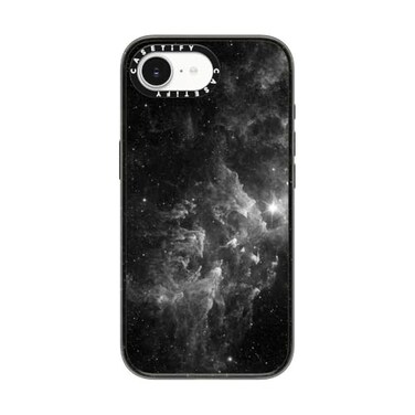 CASETiFY Impact Case for iPhone 17e 16e 82ft 4X Military Grade Drop ProtectionCompatible with Magsafe Black Space Marble Clear Black
