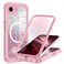 Hekodonk for iPhone 16e Case 2025 Compatible with Magsafe Builtin Tempered Glass Screen Protector Camera Lens Protection Full Body Shockproof Protective Women Girl Bling CaseAll Pink