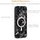 molzar Grip Series for iPhone 16 Plus Case with Real Forged Carbon Fiber Grippy Edges Design Builtin Magnets Compatible with MagSafe Chargers and Accessories Glossy BlackBlue