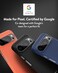 Mous for Google Pixel 10 Pro XL 2025 Case Compatible with Qi2 MagSafe and Pixelsnap Super Thin AntiScratch Protective Phone Cover Real Red